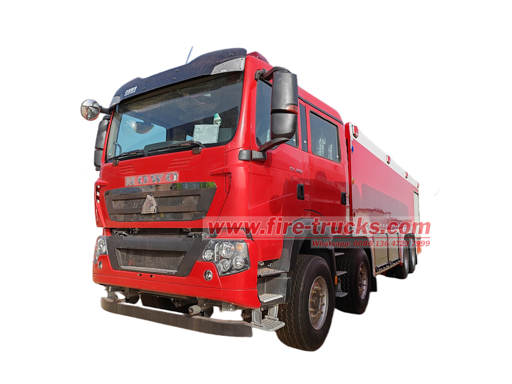 HOWO TX460 8x4 water fire truck