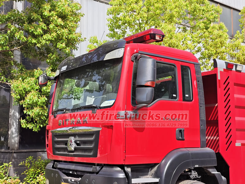 HOWO 25000L tanker fire truck