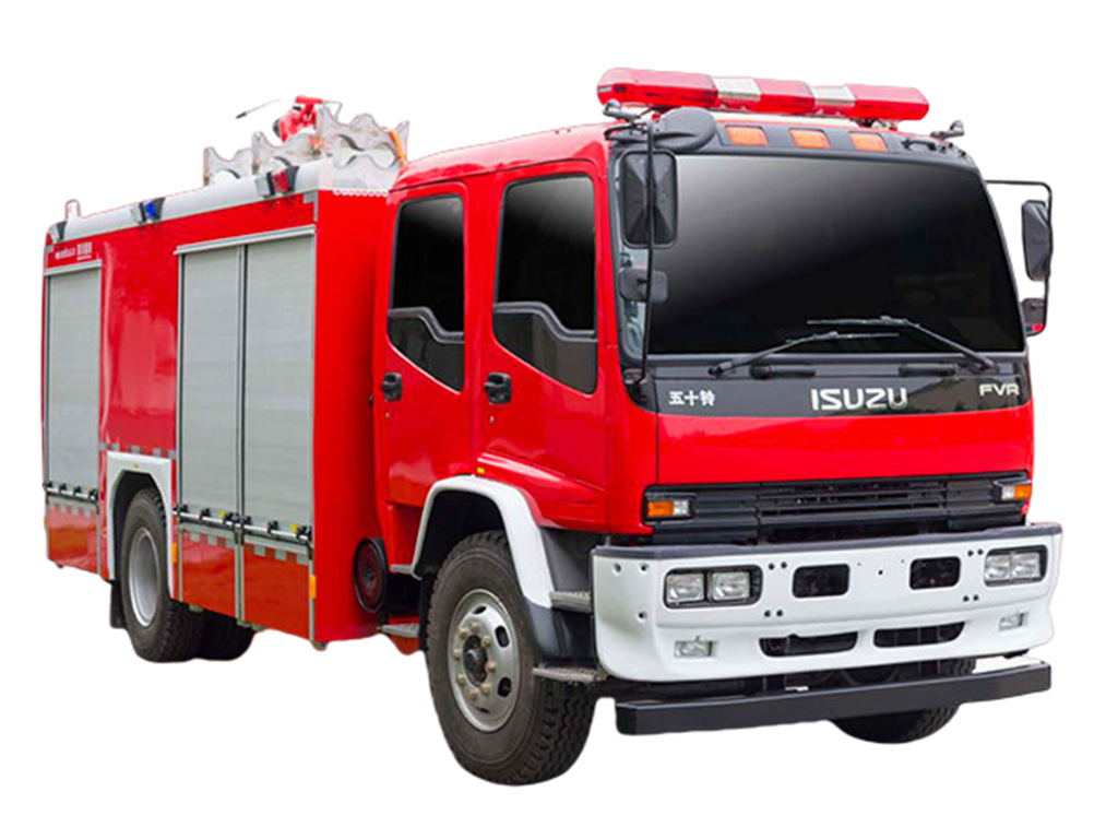 Isuzu 6HK1 fire fighting truck
