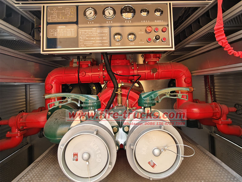 HOWO 8×4 tender fire truck