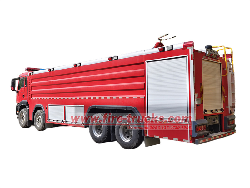 HOWO heavy duty fire vehicle