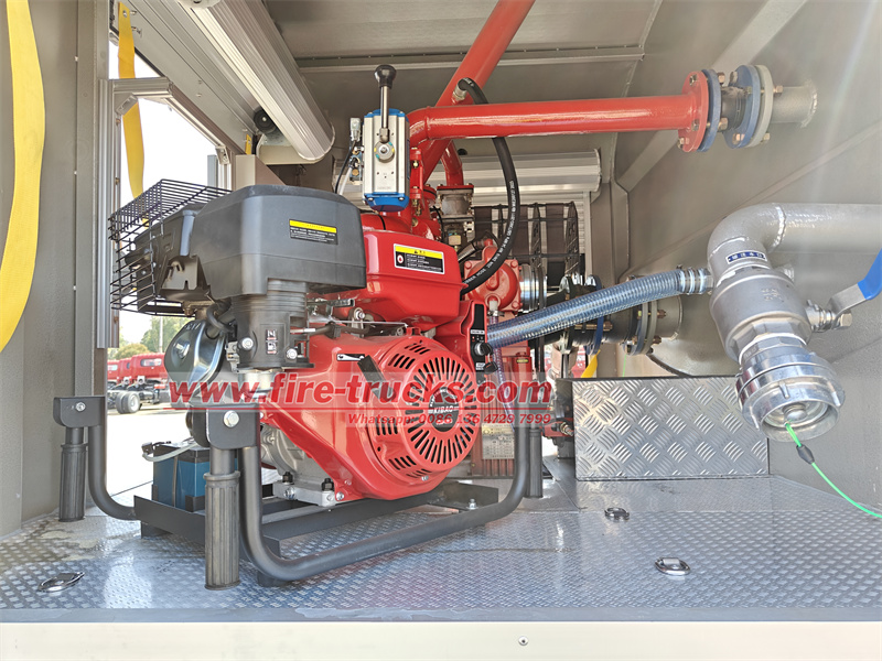 HOWO 6X6 off road 12cbm water fire tender