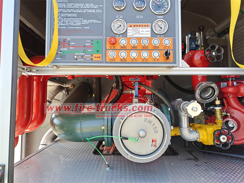 HOWO 6X6 400HP 12cbm water tender fire fighting truck
