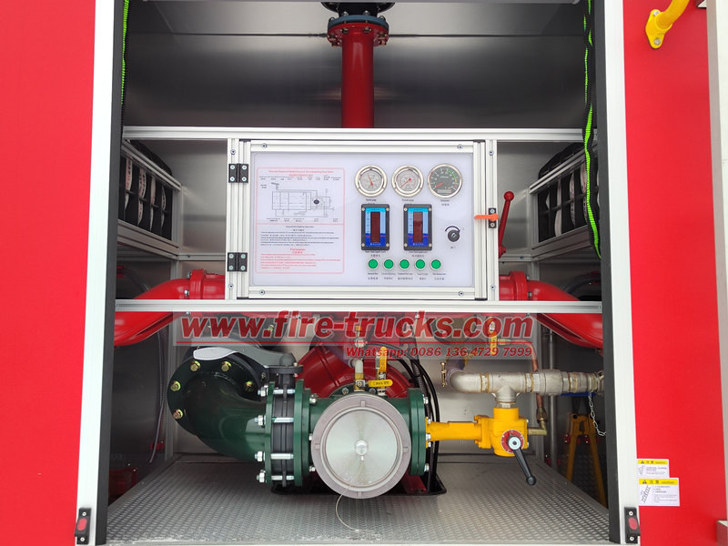 Beiben pumper tanker fire truck