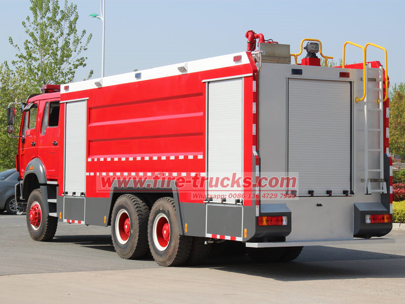 Beiben 6×4 pumper fire truck Beiben 6×4 pumper fire truck