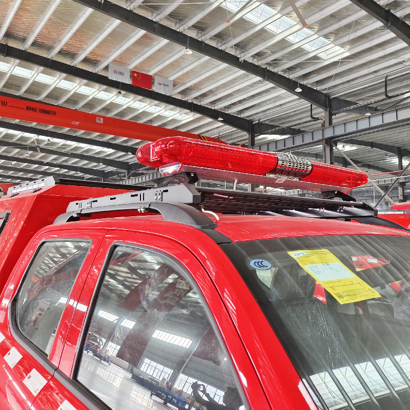Grate Wall 4x4 Fire Command Vehicle top LED light