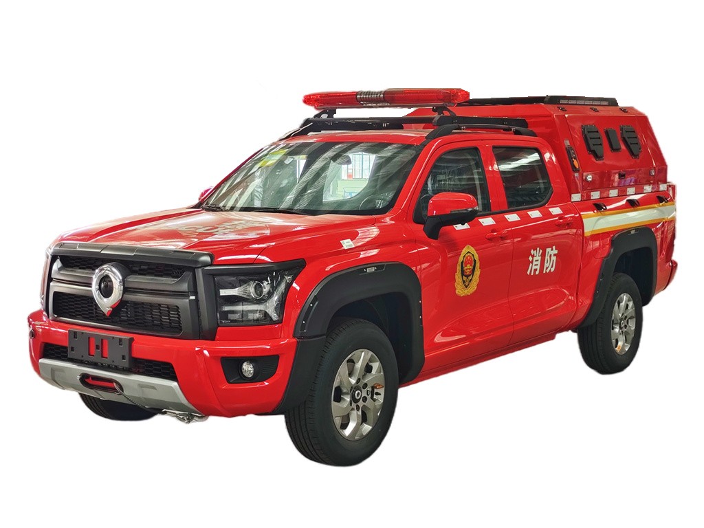 Grate Wall pickup fire command vehicle