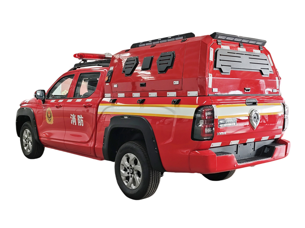 Grate Wall pickup fire command vehicle