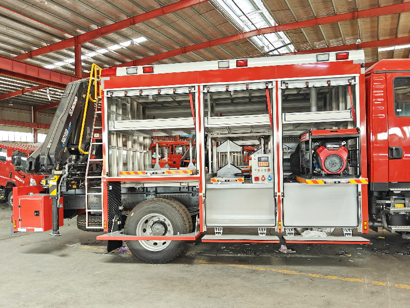 POWERSTAR firefighting truck tool room POWERSTAR firefighting truck tool room