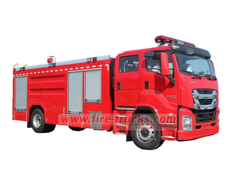 ISUZU GIGA 6000L fire pumper truck ISUZU GIGA 6000L fire pumper truck