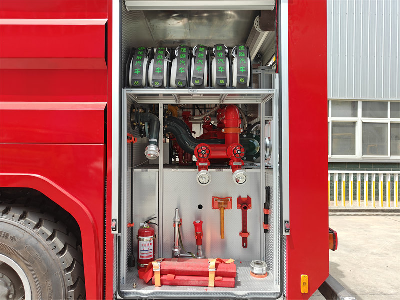 HOWO Tanker Fire truck body kit and tools
