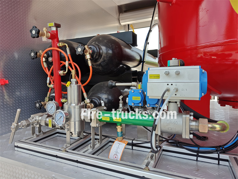 isuzu FVR wate foam fire fighting vehicle