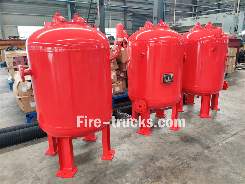HOWO fire truck with 500kg powder tanker