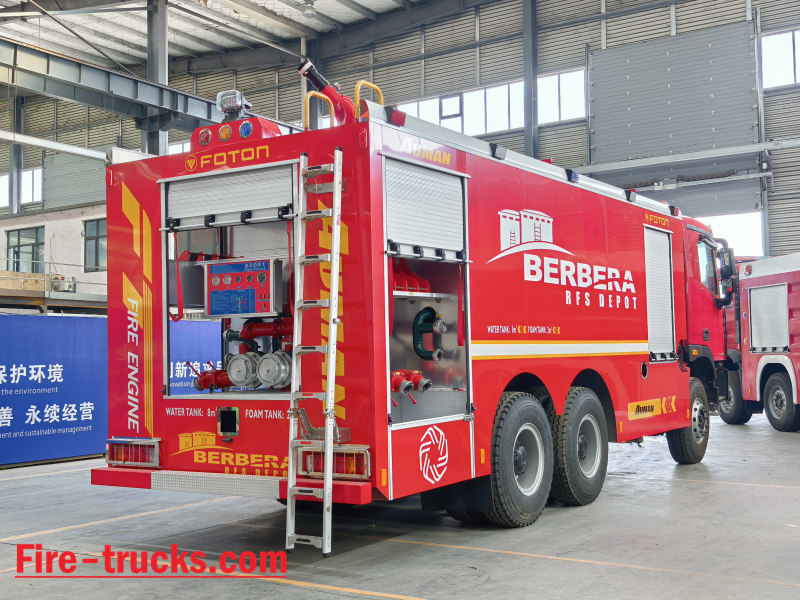 Somalia rescue Fire fighting trucks