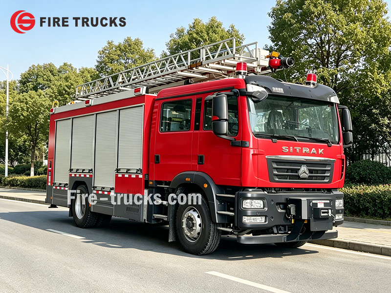 foam fire tender equipment Room