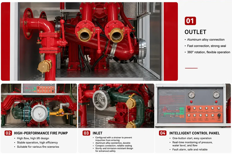 ISUZU GIGA CB10/60 pump fire truck 60L/s flow ISUZU GIGA CB10/60 pump fire truck 60L/s flow