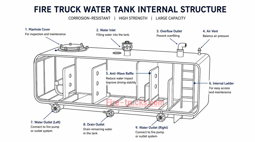 fire truck water tank parts diagram fire truck water tank parts diagram