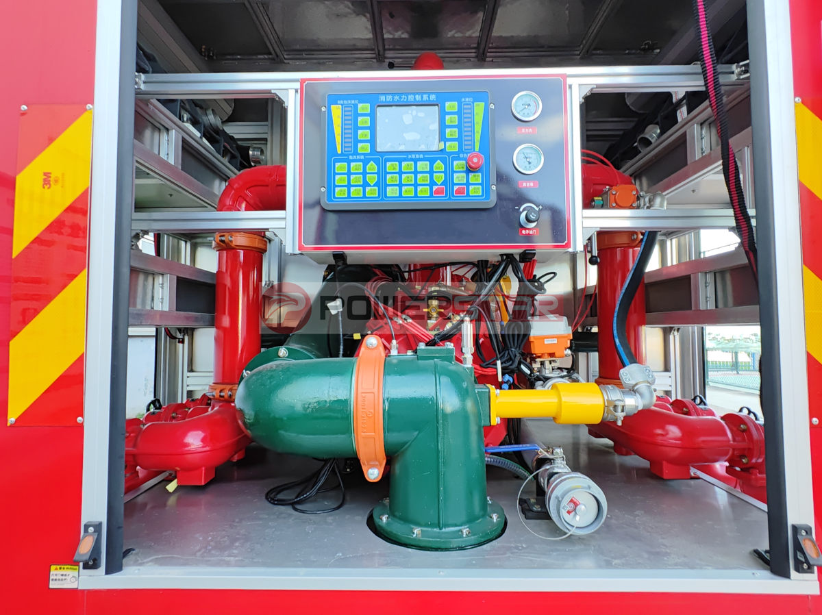 8x4 HOWO industrial heavy foam fire truck 