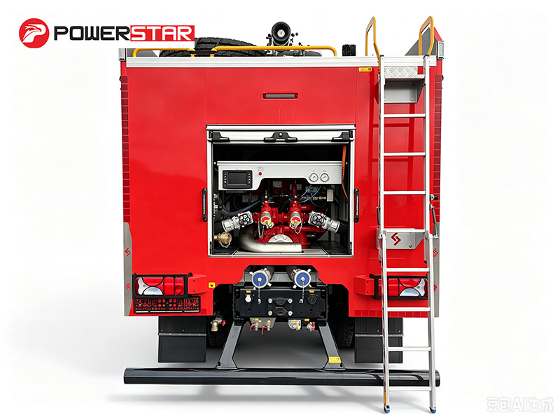 MAN TGS 33.400 6×4 Godiva P1A 4010 Fire Pump Foam Truck for Tank Farm Fire Togo