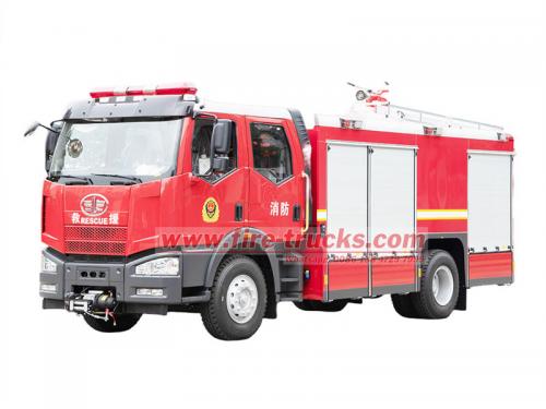FAW 6000L tanker fire truck