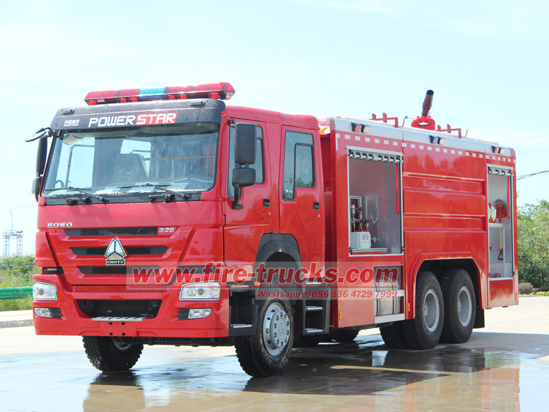 Guide complet des camions de pompiers à mousse HOWO : conception, performances et utilisations