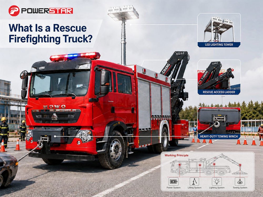 Qu'est-ce qu'un camion de pompiers de secours ? Un guide complet