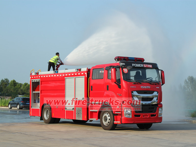 Comment choisir le bon moniteur d'incendie pour les camions de pompiers ISUZU ?