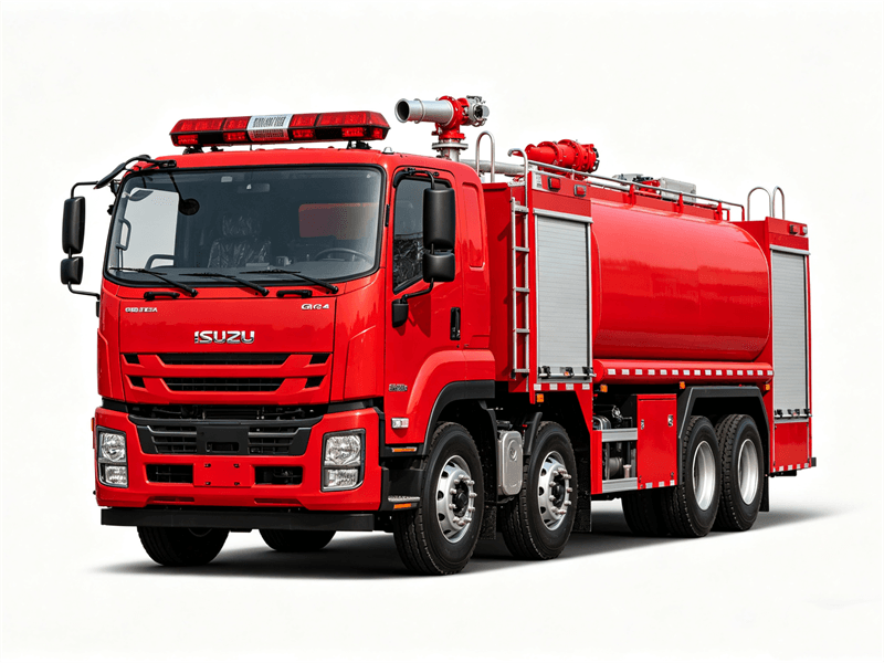 Camion de pompiers à eau
