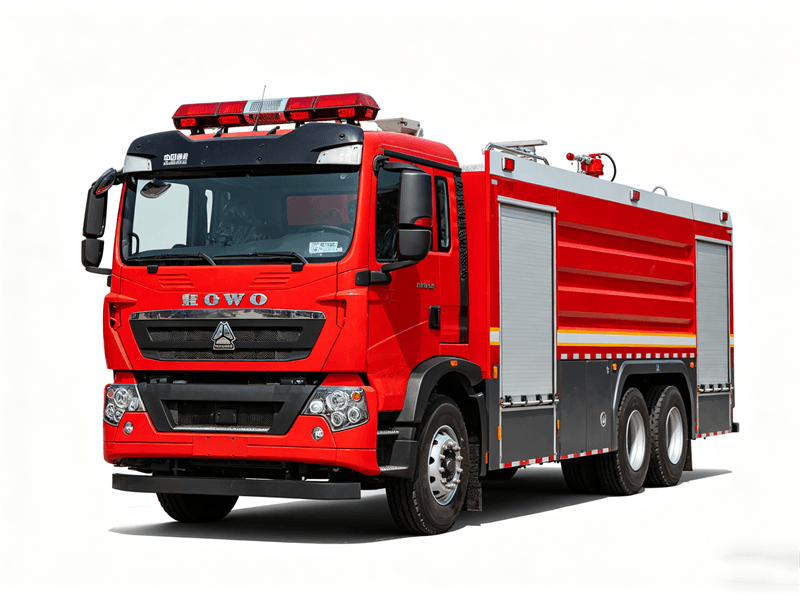 Camion de pompiers HOWO