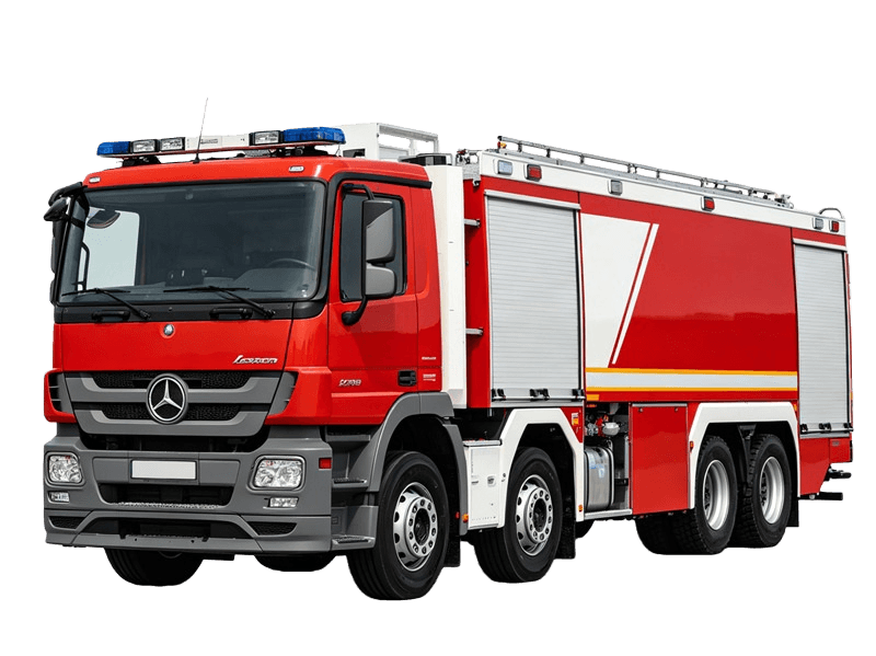 Camion de pompiers 6x6
