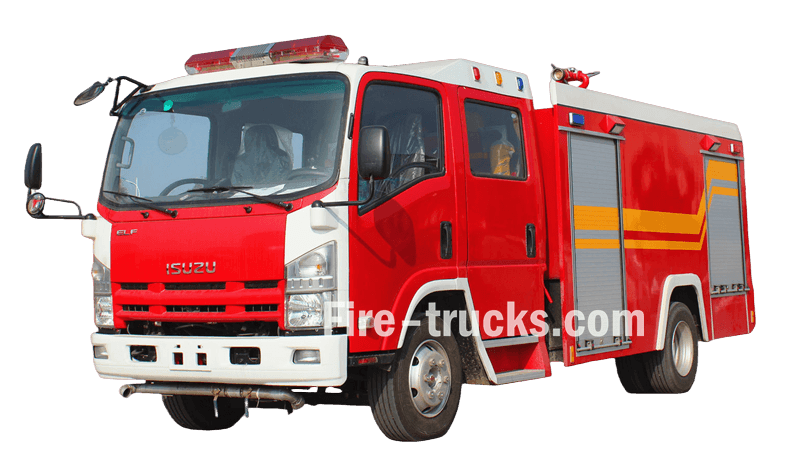 Camion de pompiers à eau