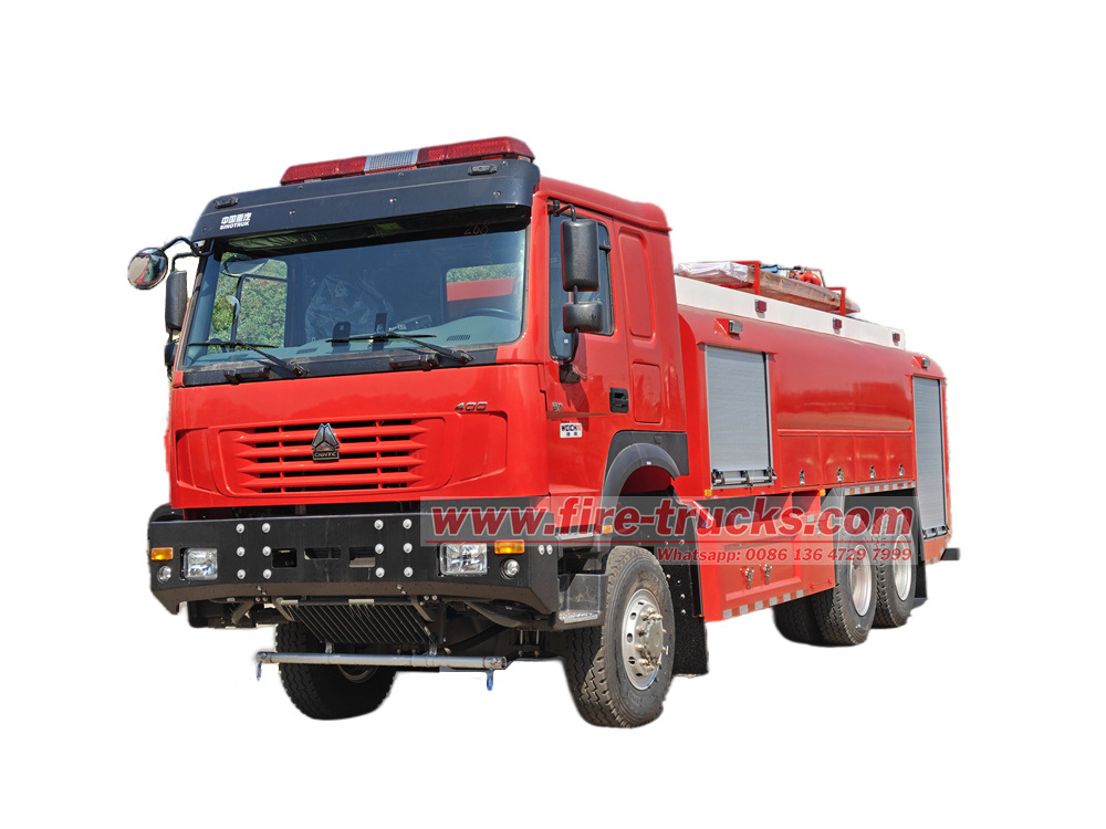 Camion-citerne à eau HOWO 6X6 400HP