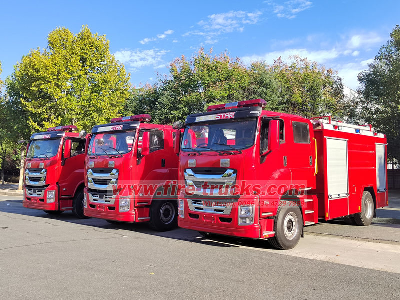 Guide complet des camions de pompiers à mousse ISUZU : Caractéristiques, utilisations et dépannage